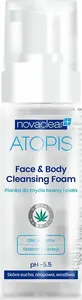 Sejas un ķermeņa attīrošā putas Novaclear 150 ml — sejas un ķermeņa putas