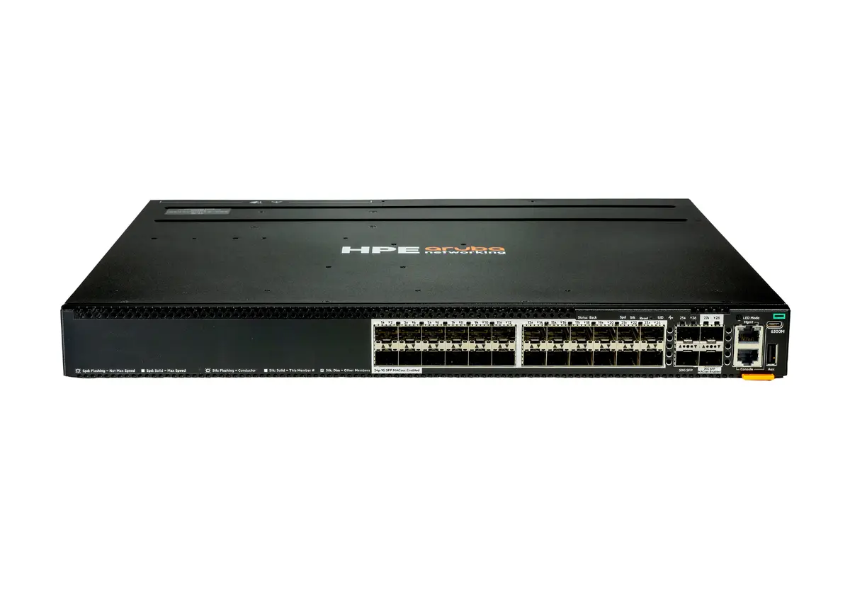 HP Enterprise Aruba Networking CX 6300M