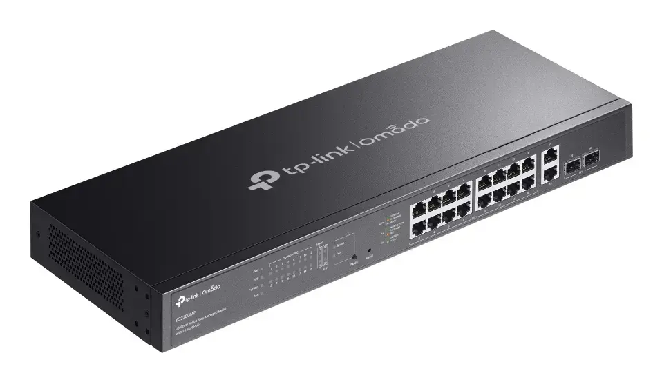 Omada ES220GMP управляемый L2 Gigabit PoE коммутатор Photo 4