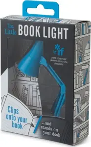 Book light IF The Little Book Light model 343727 — blue bedside reading lamp