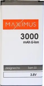 Battery Maxximus for Samsung Galaxy S5 — Maxximus BAT MAXXIMUS SAM GALAXY S5 3000 mAh