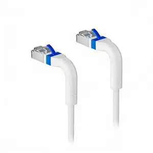 Lanview LV-6AFTP-FLEX-ANG-05W-S угловой гибкий FTP сетевой кабель 0,5 м, экранированный, белый