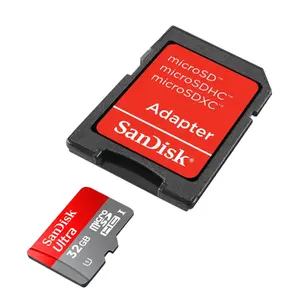 MicroSDHC card SANDISK 32GB Android Ultra — Class 10, 30 MB/s read