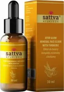 Facial Serum Sattva 30 ml — Mineral Complex with Turmeric, Ayurvedic face serum