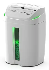 Шредер для бумаги KOBRA S6-HYBRID — ширина 24 см, фракция 5,8 мм, контейнер 40 л, бело-прозрачный
