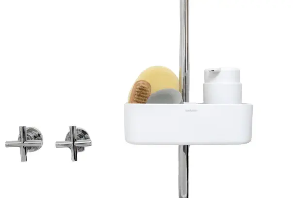 BRABANTIA Shower Caddy белый органайзер Photo 4