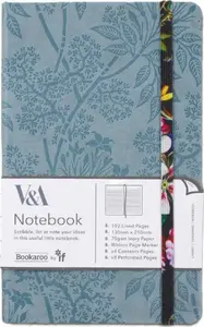 Блокнот IF Bookaroo Notatnik Journal A5 Kilburn Black Floral — формат A5, твердая обложка, линованная