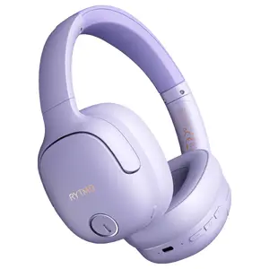 Austiņas MANTA HDP1001PU Rytmo Elegance Purple uz auss ar vadu, modelis HDP1001PU
