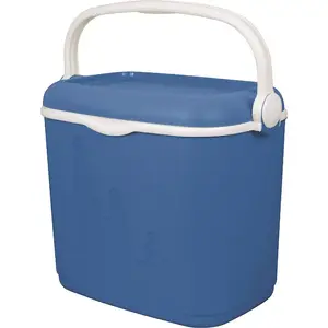 Cooler box Keter High-rise 33 L — 49.8×33.3×41 cm, blue/white