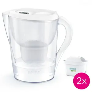 Фильтровальный кувшин BRITA Marella XL, объем 3,5 л, комплект с 2 картриджами Maxtra+ Pro