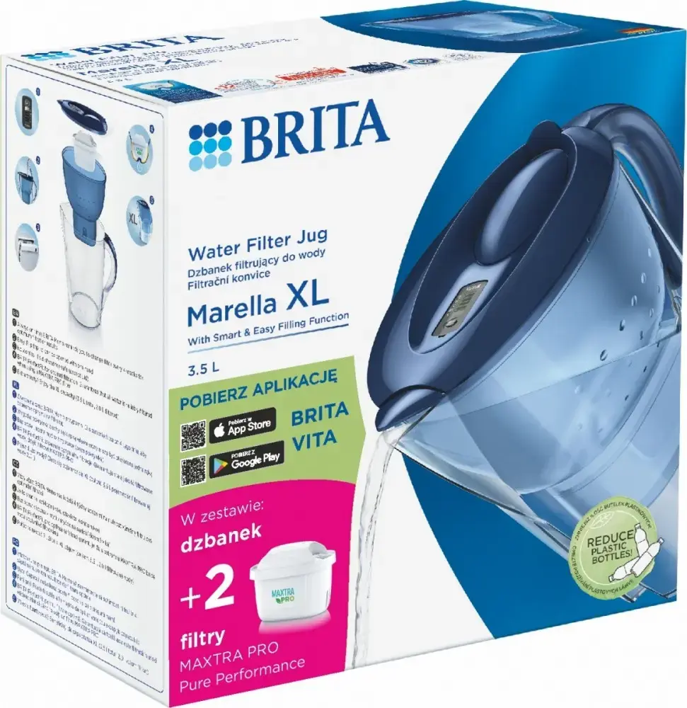 Фильтр-кувшин BRITA Marella XL с 2 MAXTRA PRO Photo 3