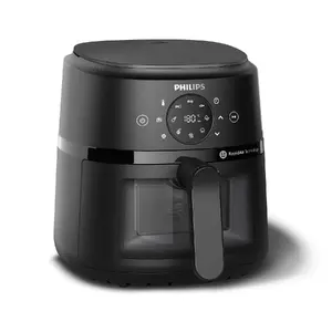 Philips 2000 series NA210/00 karstā gaisa friteris ar 3.2 L ietilpību, 1300 W jaudu, skārien vadību, iebūvētu displeju un noņemamu trauku