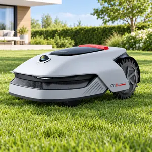 Robotic lawn mower Dreame A1 Pro 800 battery-powered with 220 mm cutting width, 30-70 mm cutting height, mulching function, and 800 m² maximum area