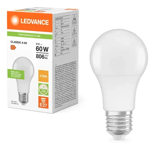 Osram LED CLASSIC 8 W E27 2700 K Photo 5