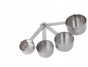 Measuring Spoon Set de buyer D-4827-02 — stainless steel, 60–250 ml (measuring spoons)