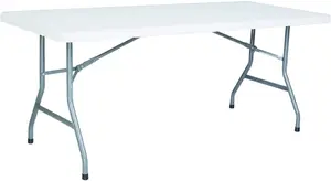 Keteringa saliekamais taisnstūra galds Verlo V-STP150 — garums 152,4 cm
