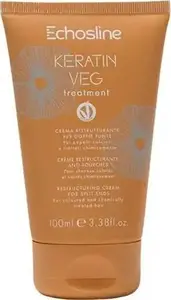 Matu krēms Echosline Keratin Veg pret šķeltajiem galiem, 100 ml
