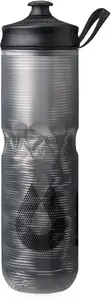 HydraPak Polar Sport Pulse 700 ml – izolēta mīkstā pudele/rezervuārs, 700 ml, melna