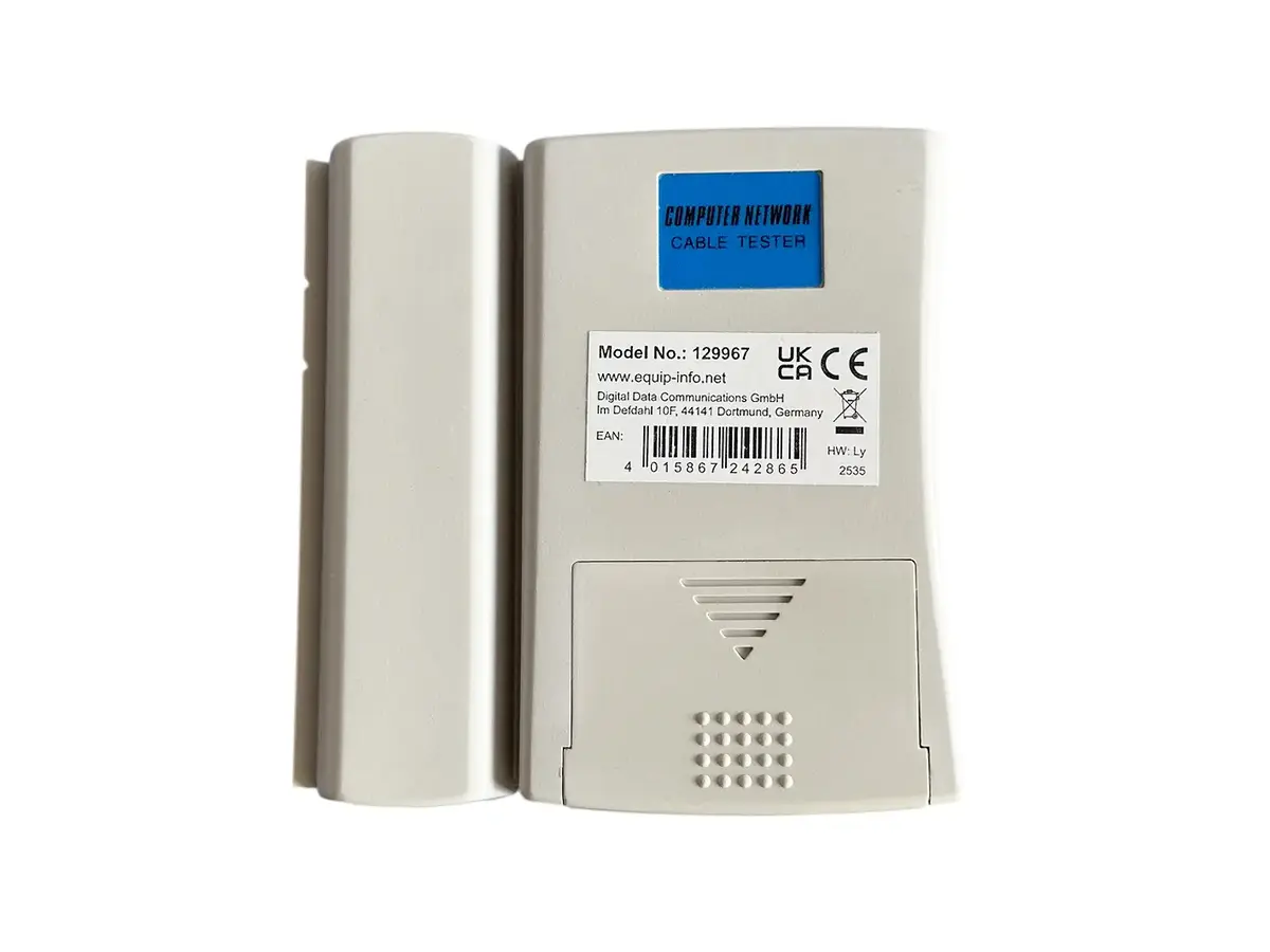 Тестер витой пары Equip — RJ-11/RJ-12/RJ-45 Photo 2