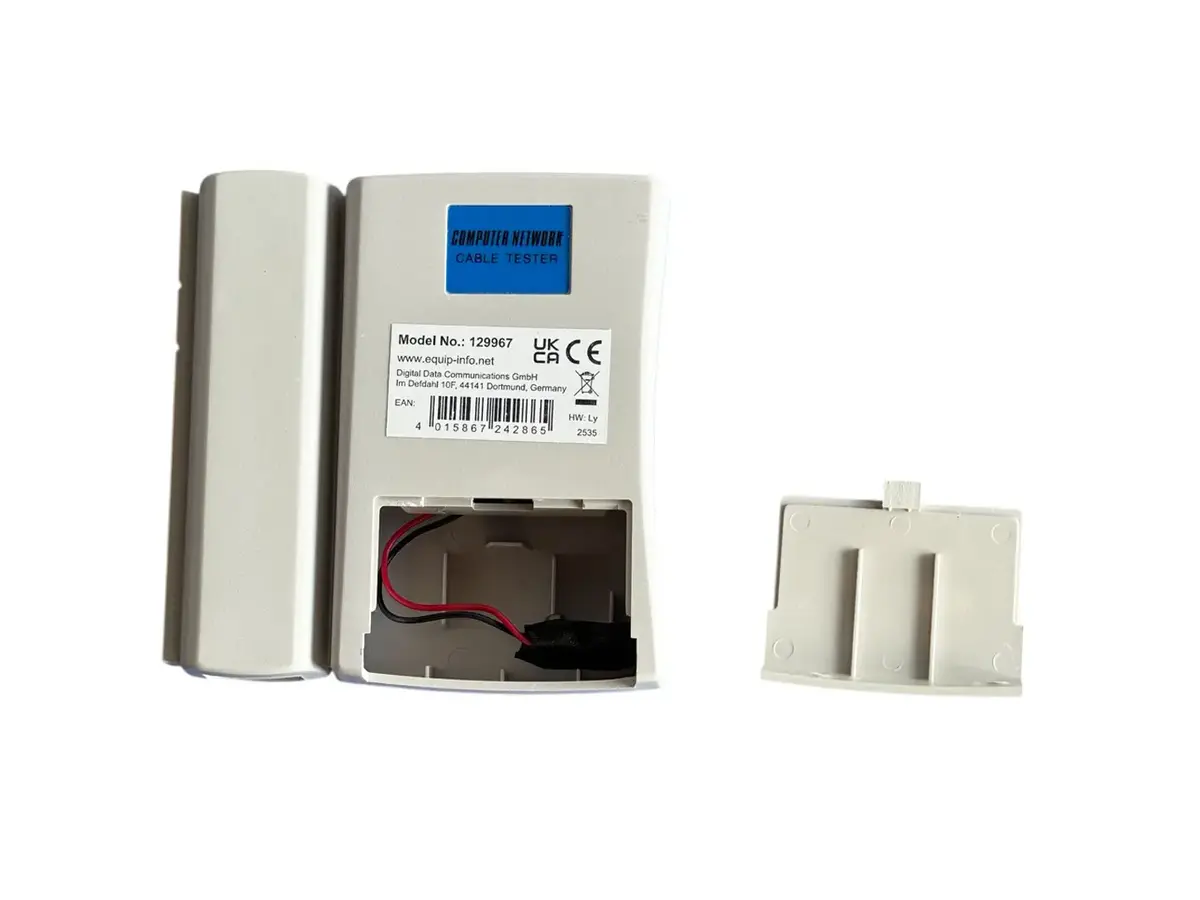 Тестер витой пары Equip — RJ-11/RJ-12/RJ-45 Photo 3