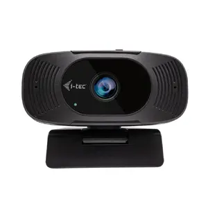 Webkamera i-tec SOLOMON 300 4K, USB, 3840×2160, 8.29 MP, ar skavu, melna
