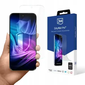 Защитное стекло 3MK для Motorola Moto G67 / Moto G77 — Silky Matt Pro (матовое, антибликовое)
