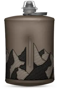 Спортивная бутылка HydraPak Stow 1L - складная фляга для воды, цвет Mammoth Grey