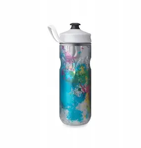 HydraPak Polar Sport Splash 600 ml izolēta pudele ar sporta aizbāzni, hermētiska