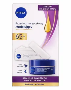 Крем для лица Nivea NIVEA_Duo 65+ дневной и ночной 2×50 мл для зрелой кожи