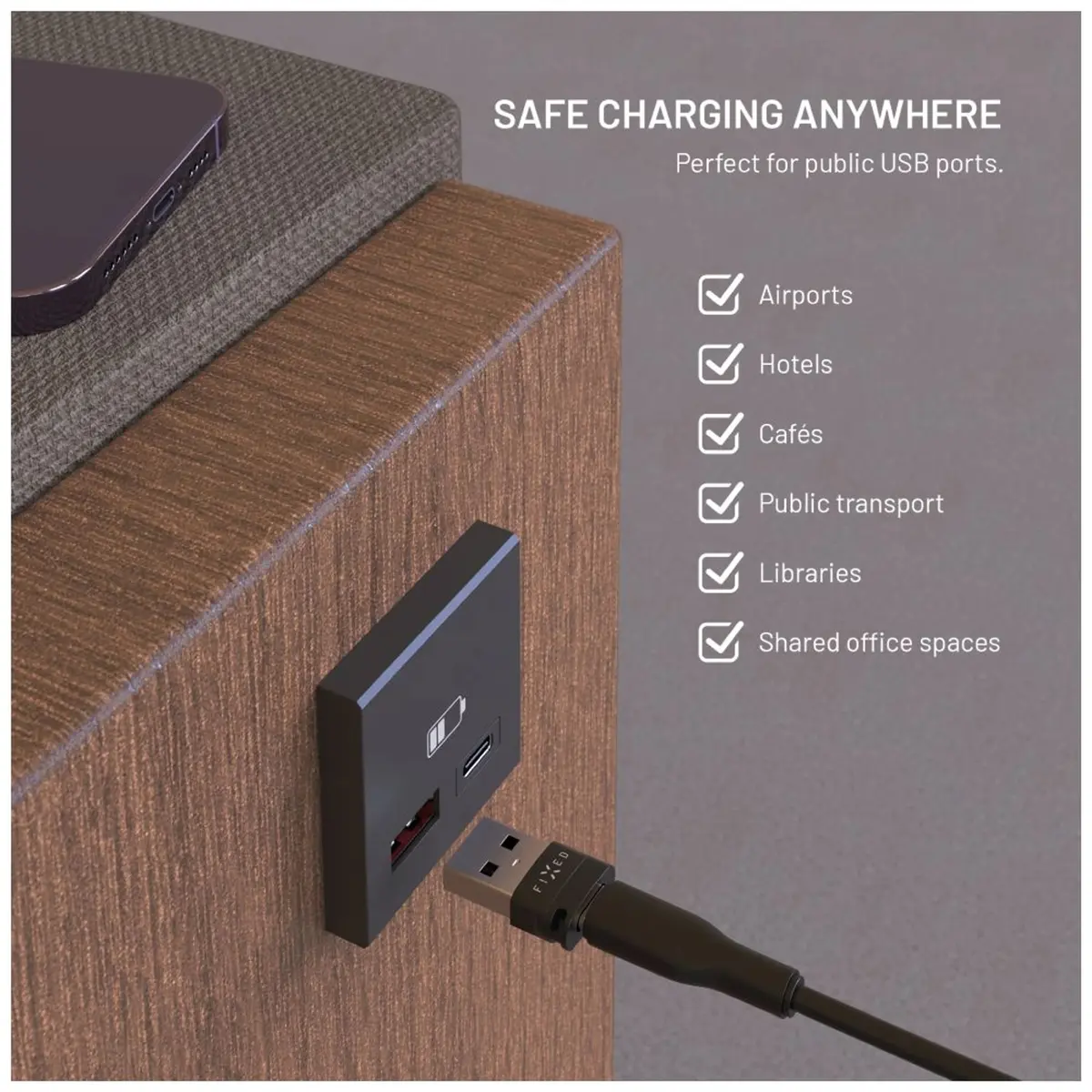Port blocker FIXED Data blocker 2in1 Photo 12