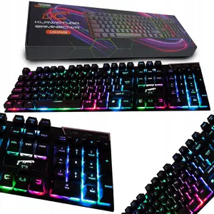 Игровая клавиатура LTC LXKM208 RGB проводная с RGB-подсветкой