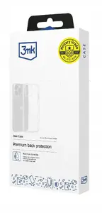 Clear protective phone case for Motorola Moto G17 / G17 Power by 3MK — transparent TPU cover