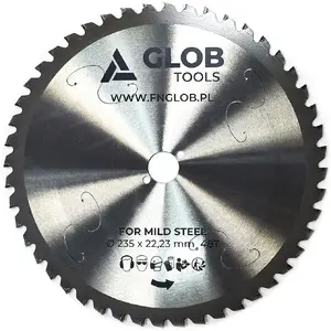 Circular Saw Blade Michelin GLOB TOOLS TCT 235x22.23 mm 48T for Reinforcing Bars
