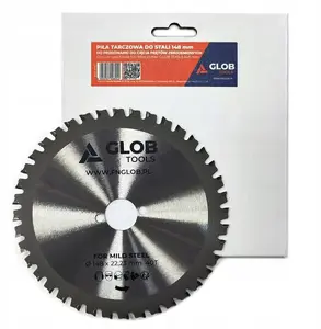 Circular Saw Blade Glob TCT 148x22.23mm 40T for Reinforcing Bars