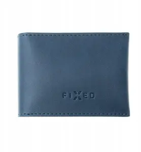 Maks FIXED Mini Smart Wallet ar vietu AirTag, zils