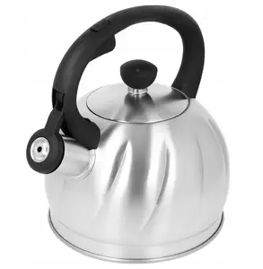 Kettle (stovetop) Brunbeste BB-2385 stainless steel 1.8 L with whistle, compatible with induction, silver