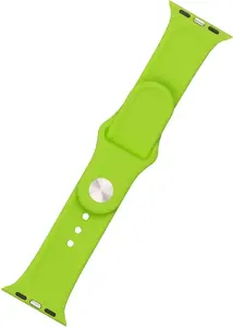 Silicone watch strap FIXED for Apple Watch 38/40/41mm, green