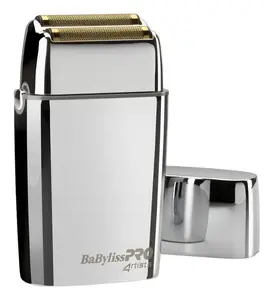 Foil shaver BaByliss PRO FoilFX02 – 2-head cordless foil shaver, AC/Battery, 180 min runtime, silver