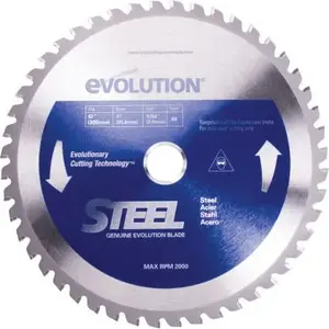 Saw blade Evolution TCT for steel 305 mm 60 teeth (EVO-305-60-S)