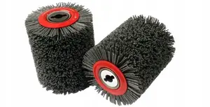 Brush for wood aging Glob for brush machine Makita 100 x 120 x 13.5 mm, nylon with abrasive fibers