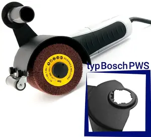 Accessory Glob GS05-09 for satin finishing flat surfaces for Bosch PWS with guide roller