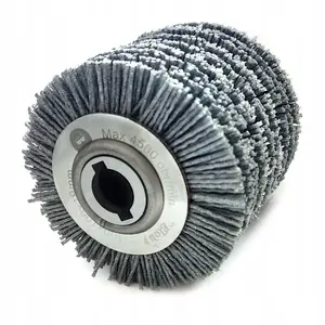 Brush for wood aging Glob Tools 100×100×19 mm, abrasive-fiber bristles