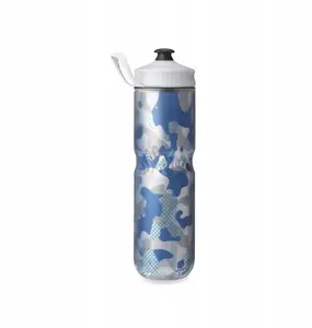 Sporta pudele HydraPak Polar Sport Contender 700 ml, zils