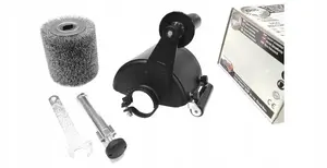 Brush Attachment Glob GS15-07 for Flat Wooden and Steel Surfaces with 50 mm Guide Roller