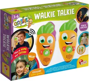 Рация Lisciani CAROTINA WALKIE TALKIE — детская портативная двухсторонняя радиостанция