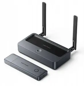 Vention ADTH0 Wireless HDMI to HDMI and VGA Transmitter and Receiver, Grey