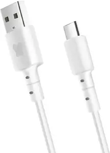 Datu un uzlādes kabelis USB uz USB-C KabelDirekt BON-DC-WH, 1 m, balts