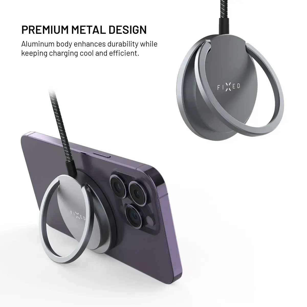 Беспроводное зарядное FIXED MagPad Pro Qi2 15Вт Photo 7