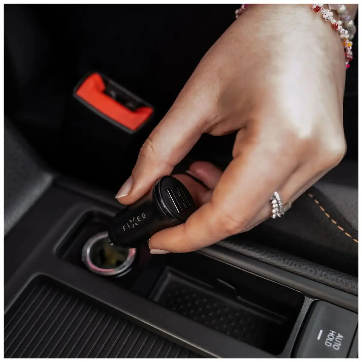 FIXED Dual USB auto lādētājs 15W ar Lightning Photo 7