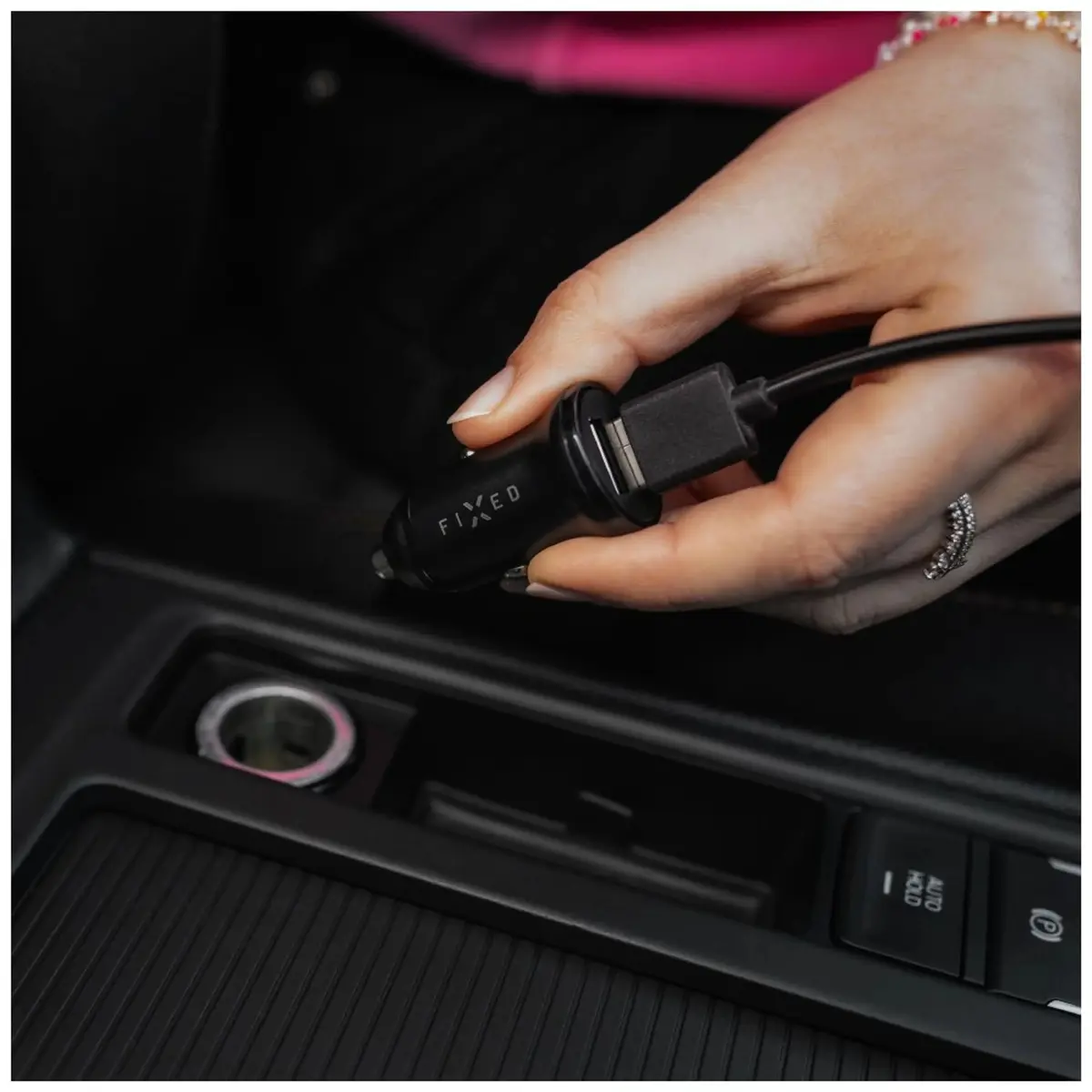 FIXED Dual USB auto lādētājs 15W ar Lightning Photo 9